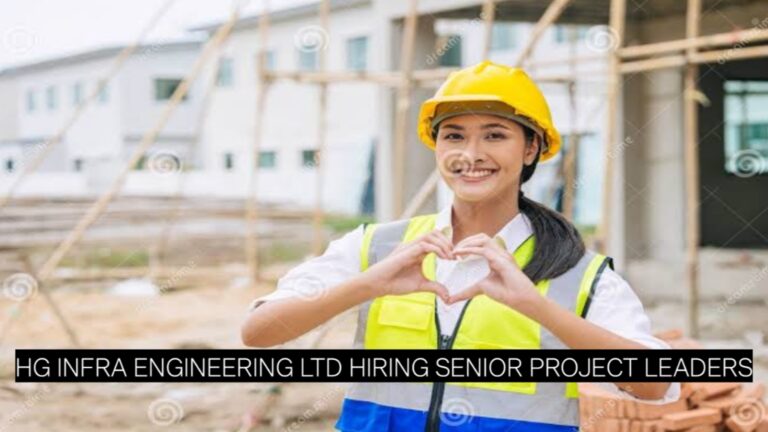 Senior Railway Infrastructure Jobs 2026: HG Infra Engineering Recruiting GM/DGM – Projects