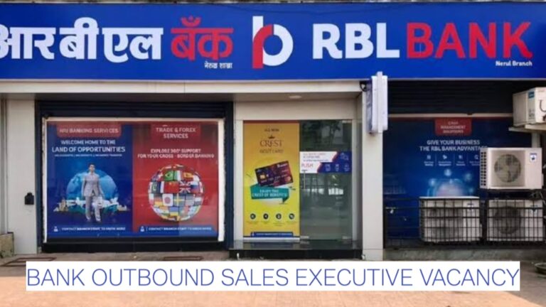 Banking Jobs in Gurgaon 2026: RBL Bank Outbound Sales Executive Vacancy