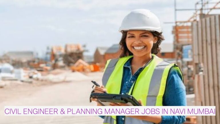 Civil Engineer & Planning Manager Jobs in Navi Mumbai | URC Data Center Project Walk-In Drive