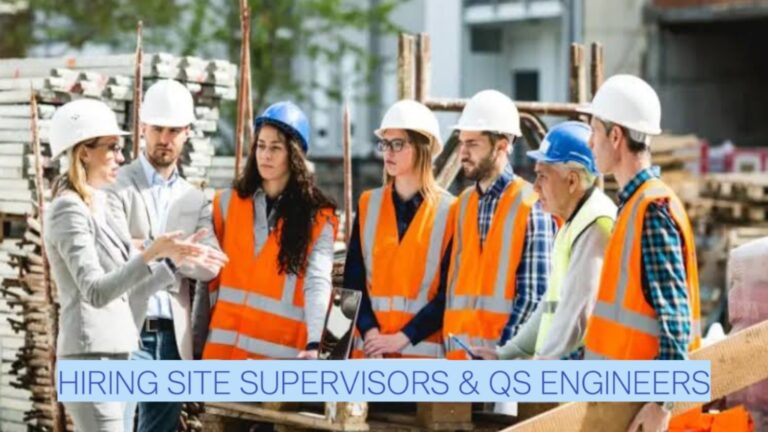 GA Infra Careers 2026 – Hiring Site Supervisors & QS Engineers | Apply Now for Infrastructure Jobs