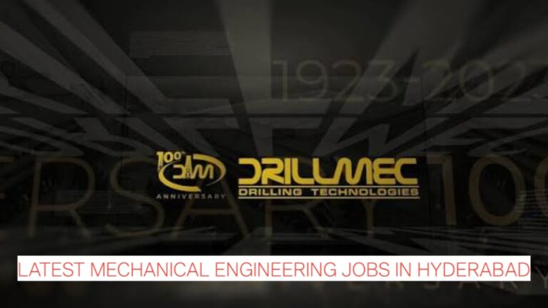 Latest Mechanical Engineering Jobs in Hyderabad | Sales and Business Development Manager Role at Drillmec
