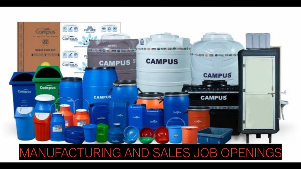 Manufacturing and Sales Job Openings in Indore and Jaipur | Apply Now Campus Polyplast